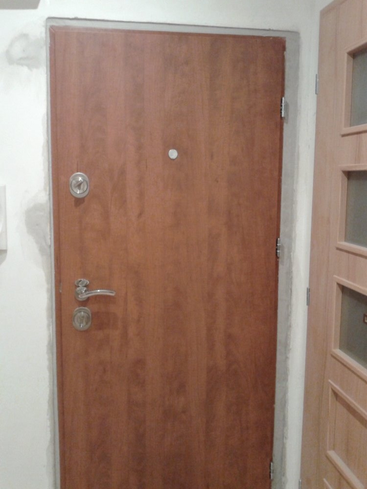 Výměna dveři Liberec - pohled z bytu